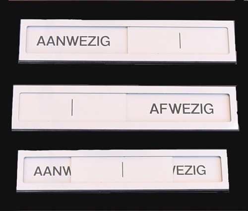 Aanwezig of afwezig?